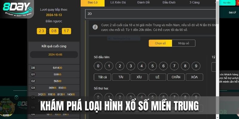 Khám phá loại hình xổ số miền Trung