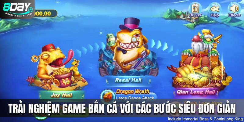 Trải nghiệm game bắn cá với các bước siêu đơn giản